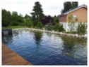 un agréable bassin de baignade se cache dans cette piscine naturelle, cliquez pour agrandir Photo de piscine naturelle