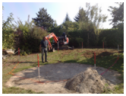 terrassement de la dalle béton terrassement piscine bois