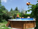 piscine bois prête au bain Photo de piscine bois