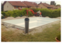mise en place du puit de décompression remblaiment piscine coque