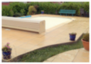 piscine coque avec volet banc Photo de piscine coque